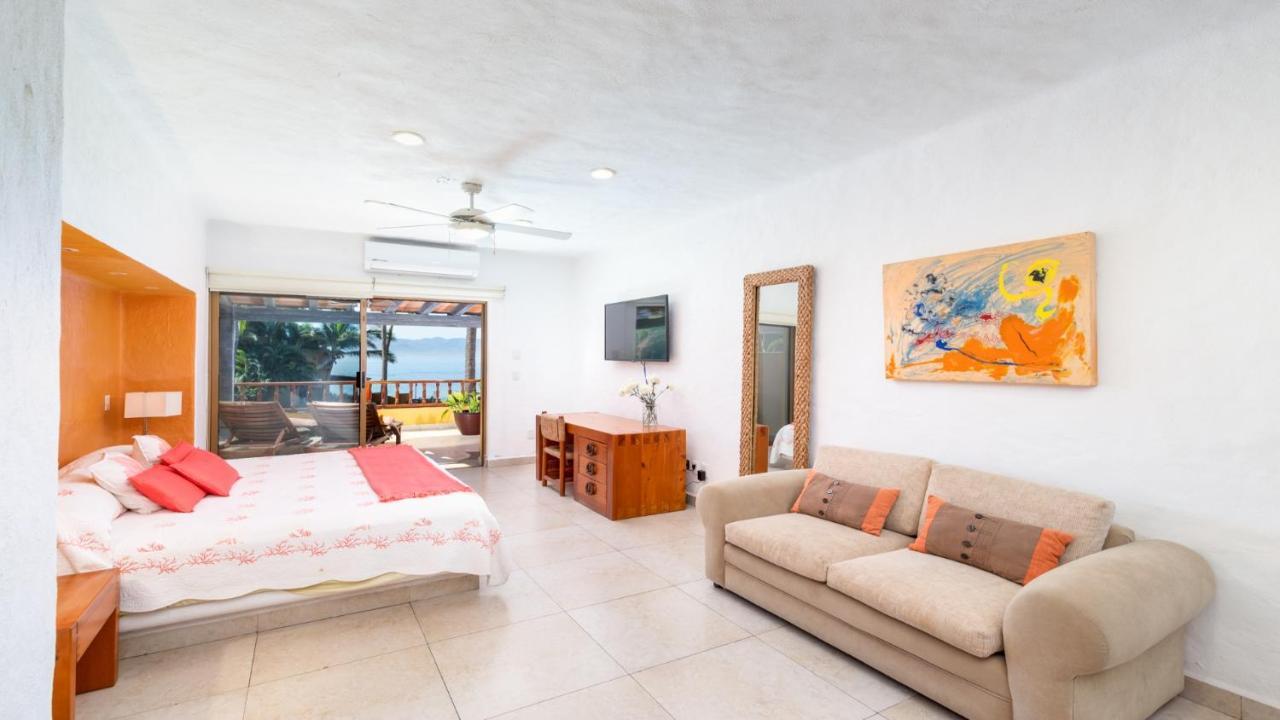 Los Tules Ocean Front Condo ,With Amazing Ocean View By Kivoya 푸에르토 발라타 외부 사진